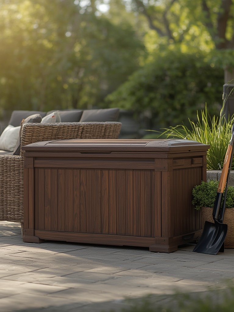 outdoor storage box details
