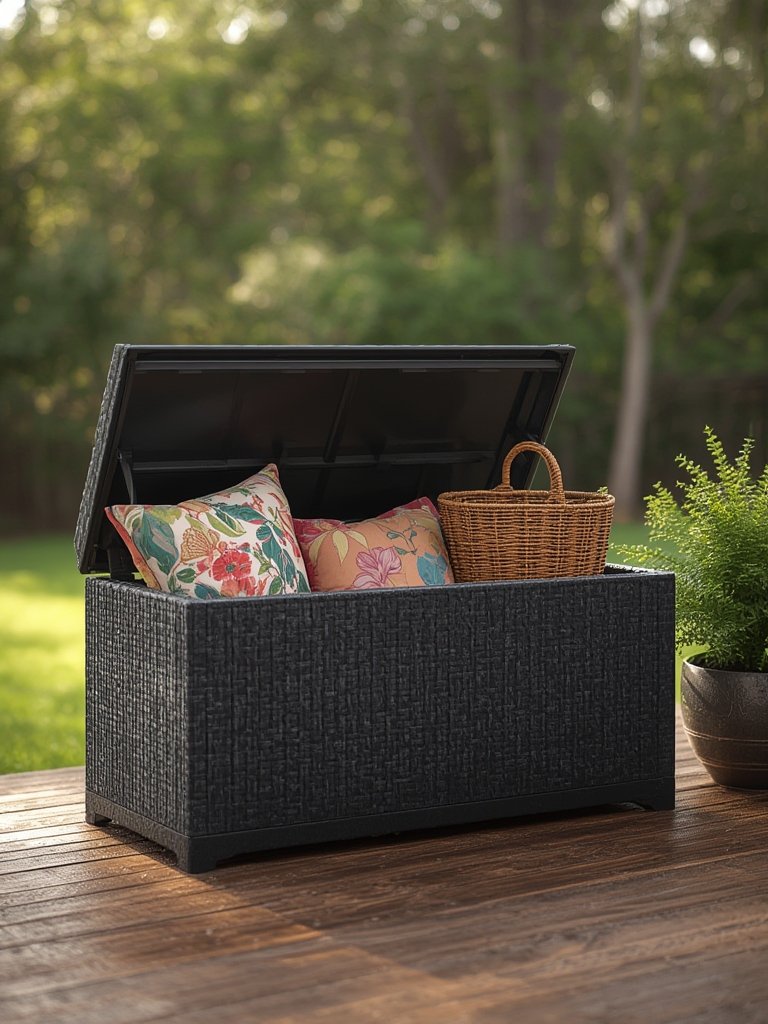 outdoor storage box details