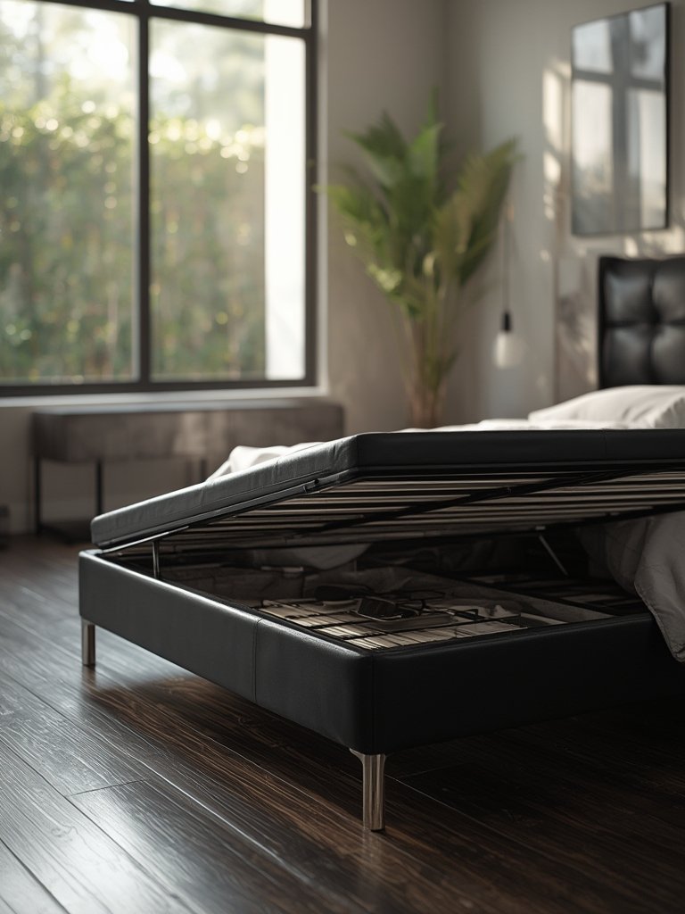 Feonase Twin Size Metal Bed Frame details