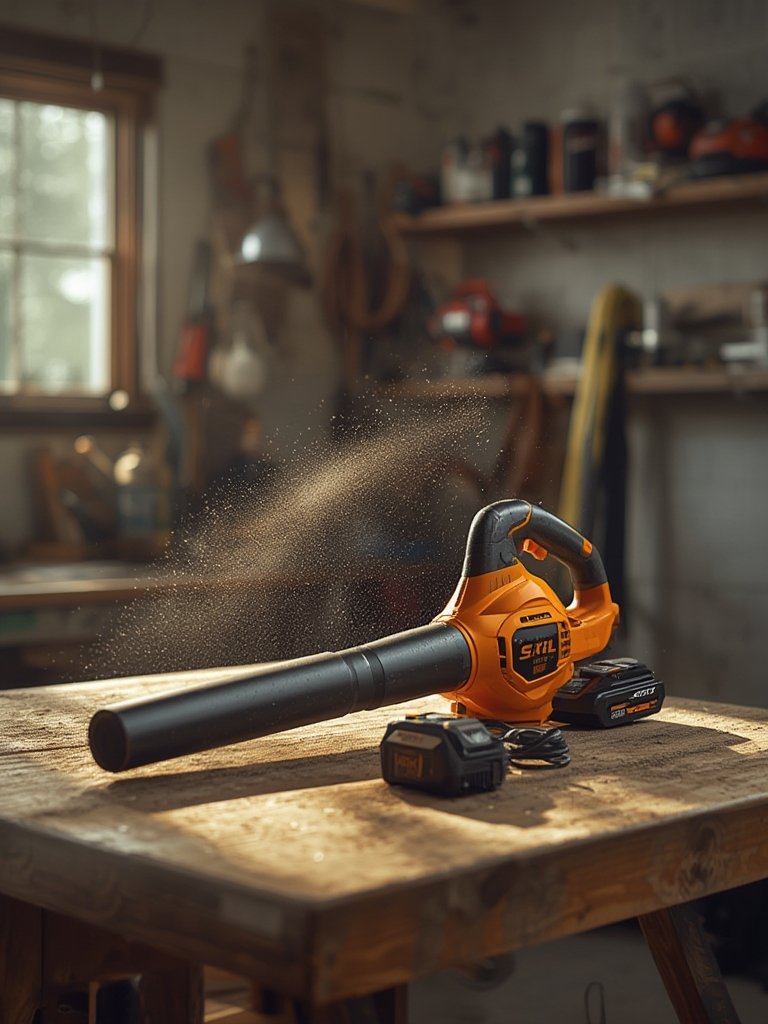 cordless leaf blower kit details