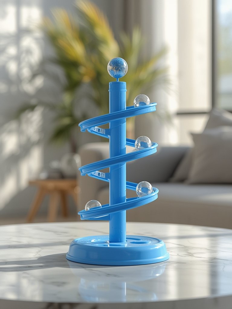 interactive cat track toy details