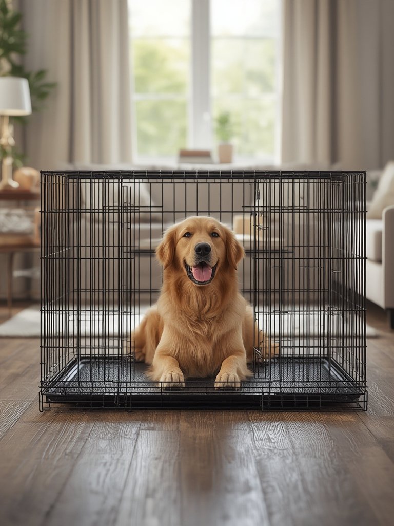 48 inch dog crate details