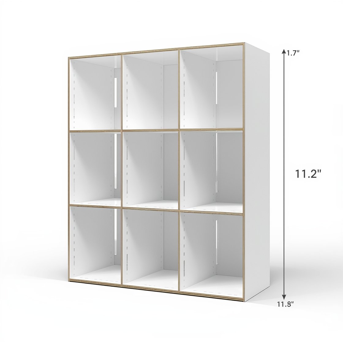 3 cube storage organizer