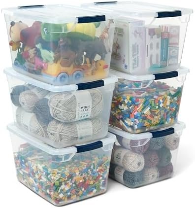 Rubbermaid Cleverstore Clear 32 Qt Storage Bins: 2026 Ultimate Guide for Best Organization 8 41H28v6oTFL. AC AllThingsReviews