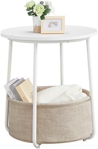 Round Side Table With Storage Basket: 7 Proven Steps for Best Results 4 41rB7km6FCL. AC AllThingsReviews