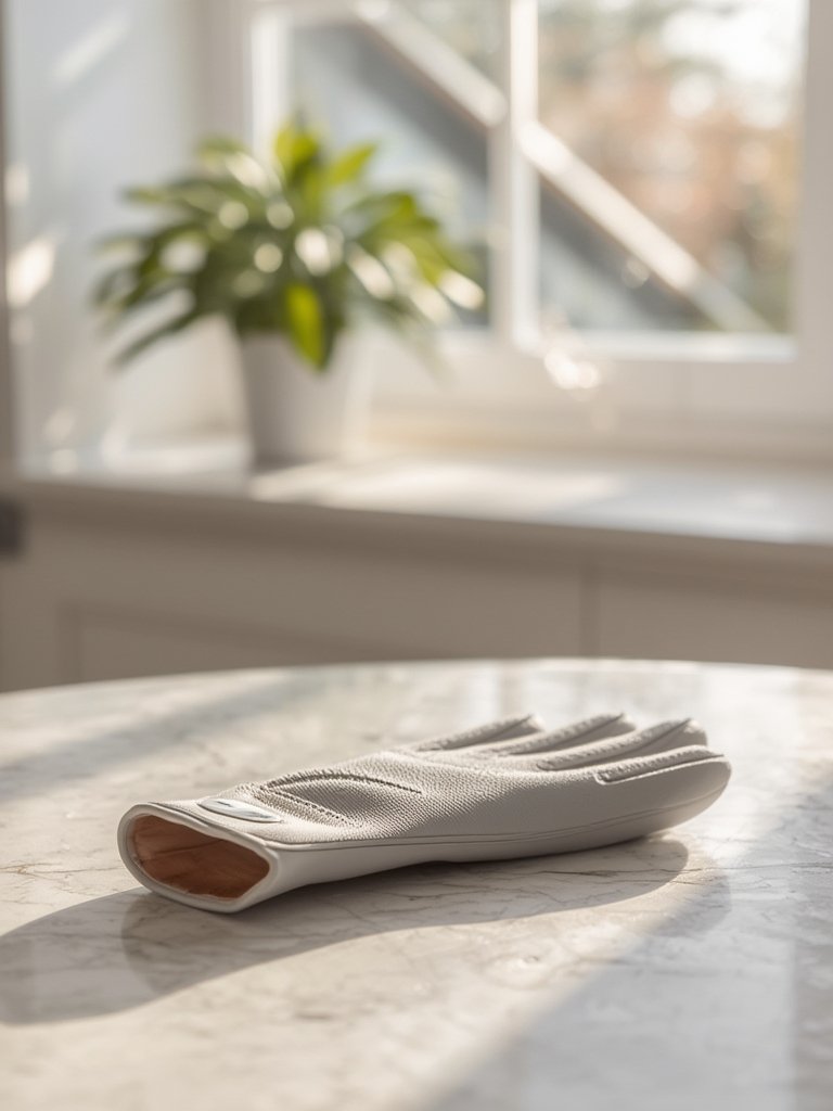 pet grooming glove details