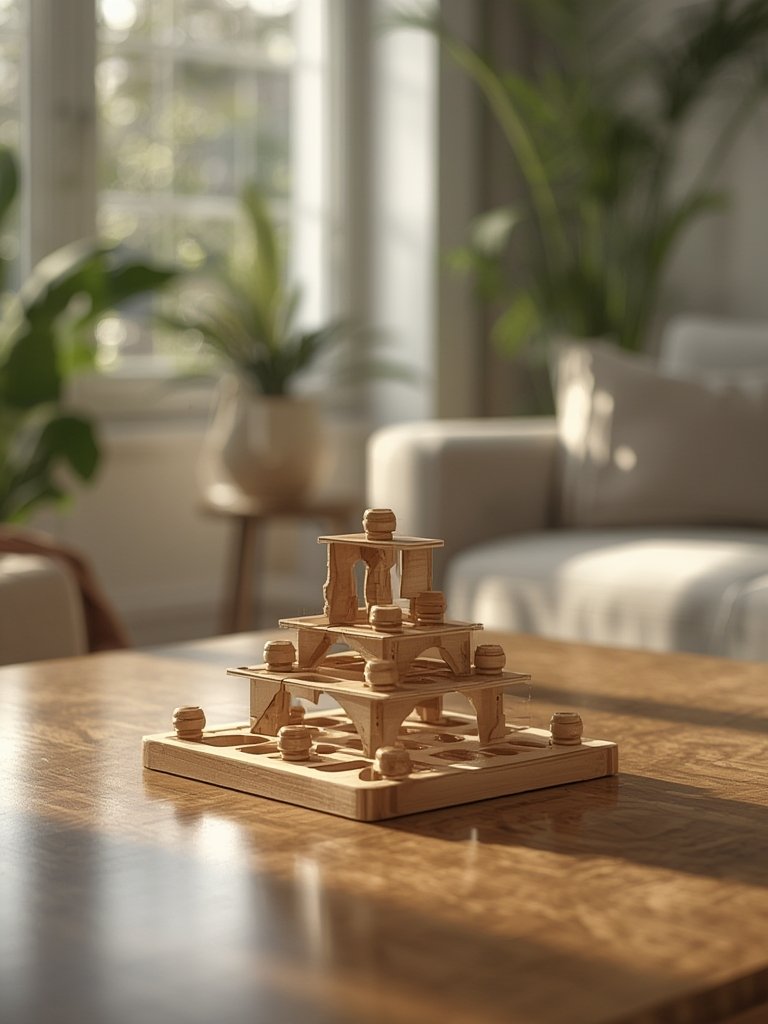 cat puzzle feeder details