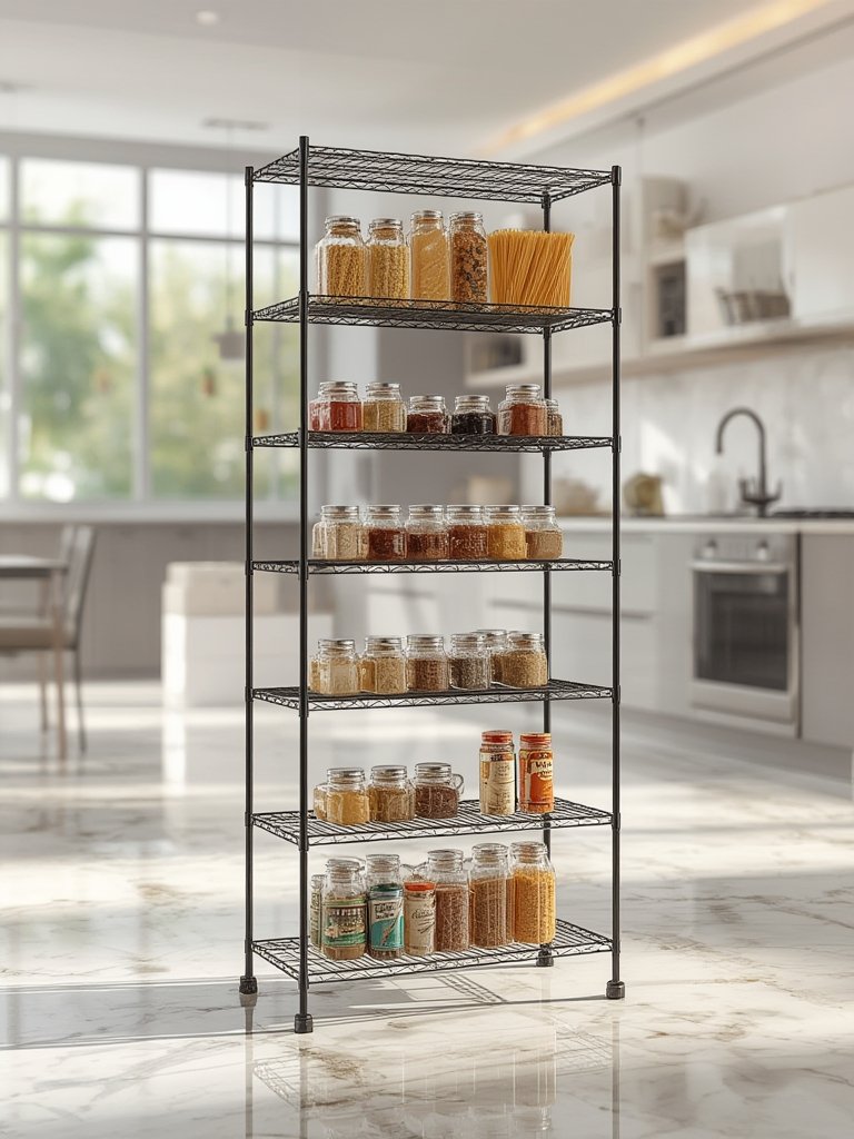 Amazon Basics 5-Shelf Steel Wire Rack: 7 Ultimate Strategies for Amazing Storage Solutions in 2026 2 Amazon Basics 5-Shelf Steel Wire Rack details