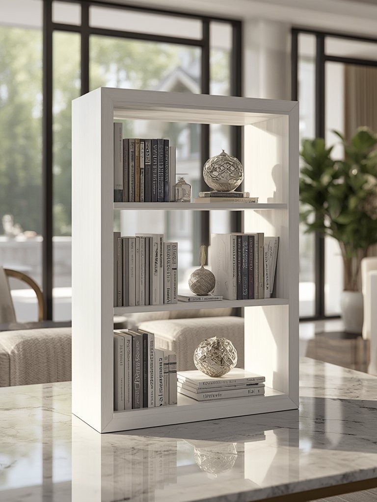 3-tier bookshelf details