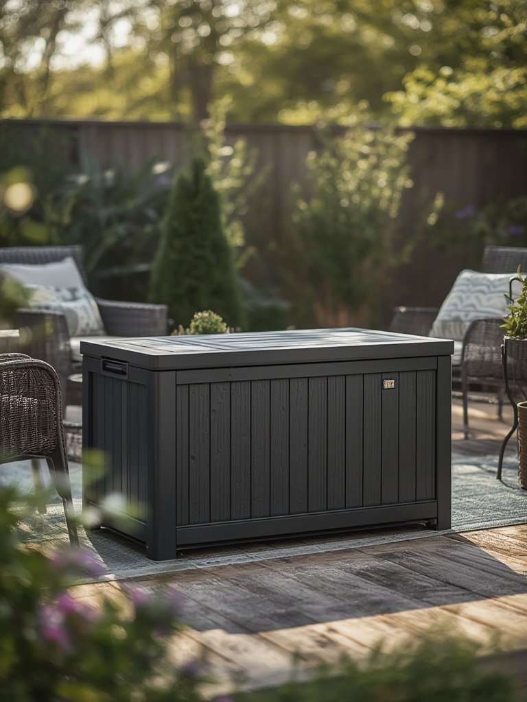 Keter Marvel Plus 71 Gallon Resin Deck Box details