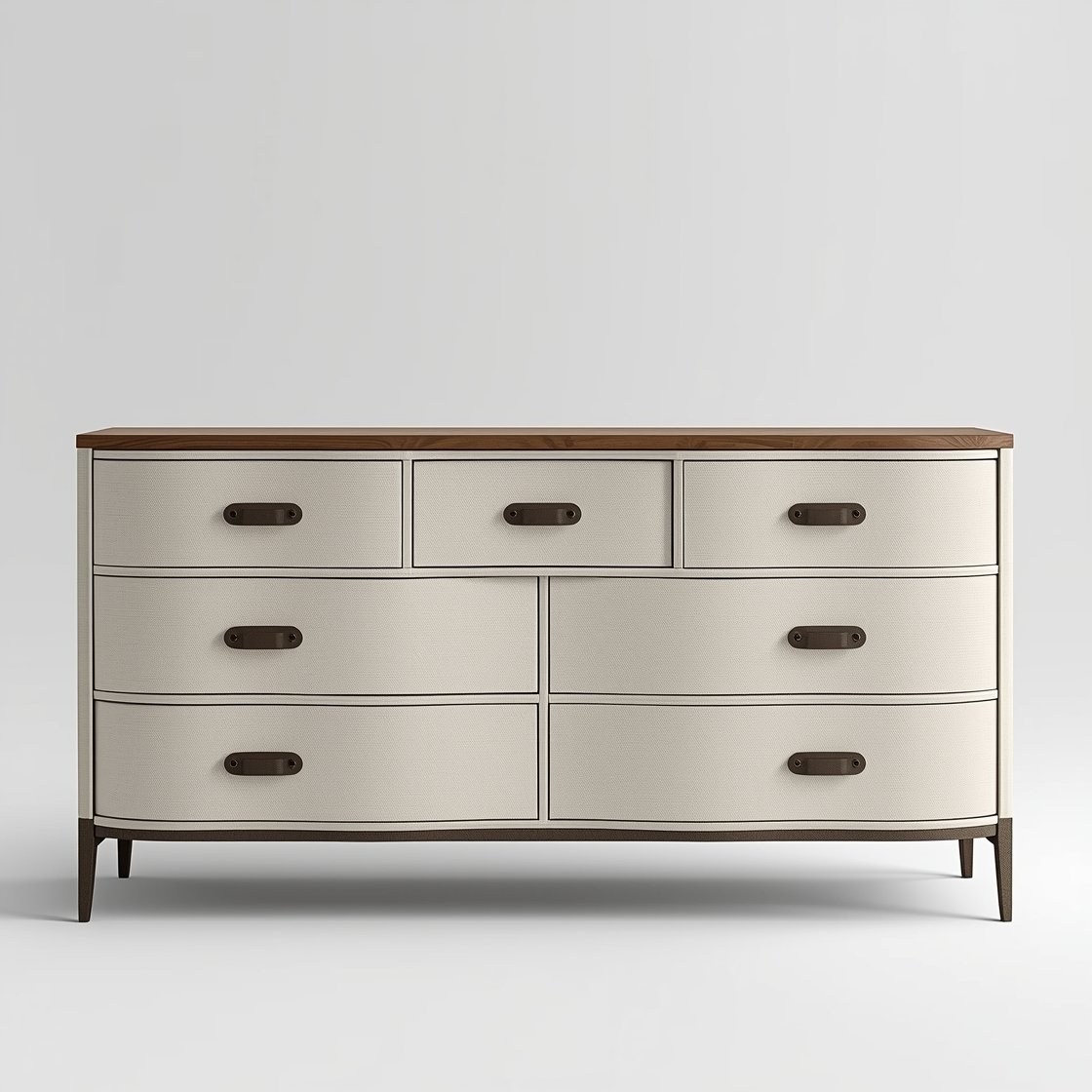 Fabric Dresser with Drawers