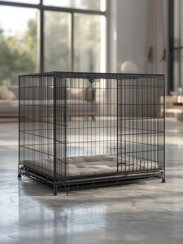 42-inch dog crate details