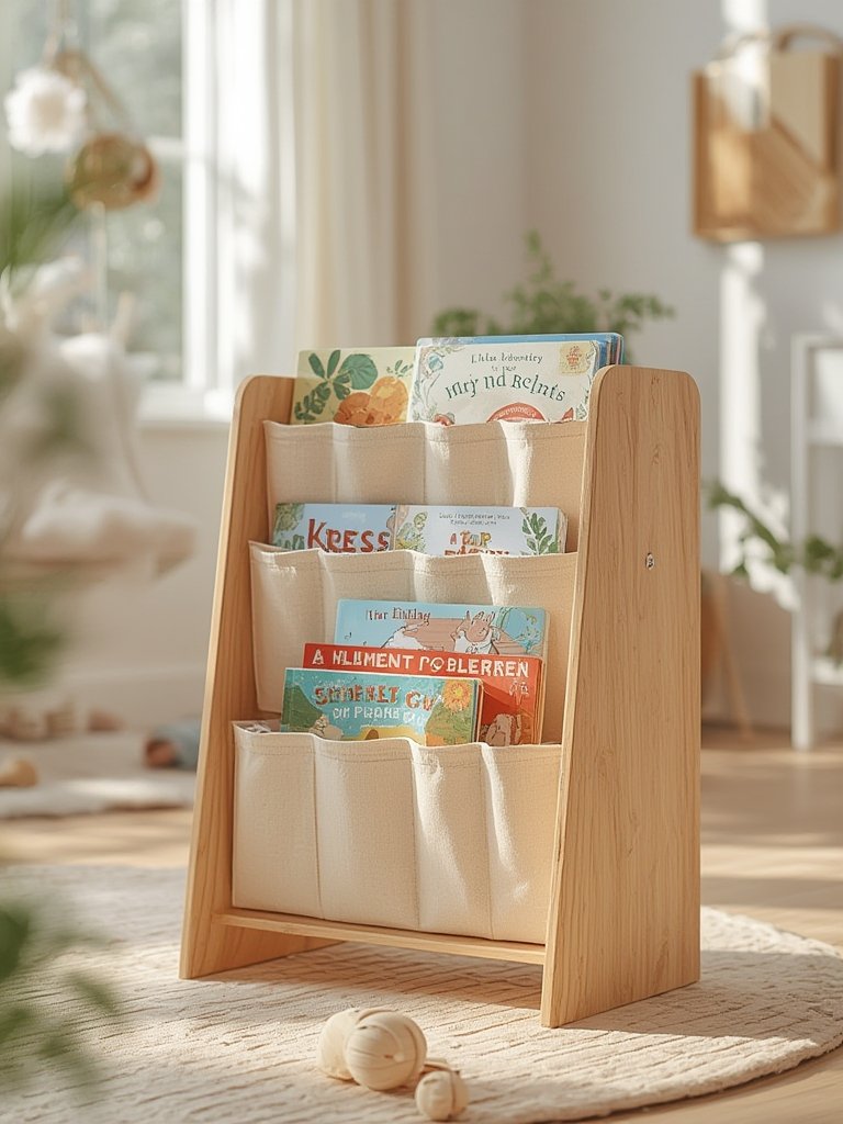 kids bookshelf details