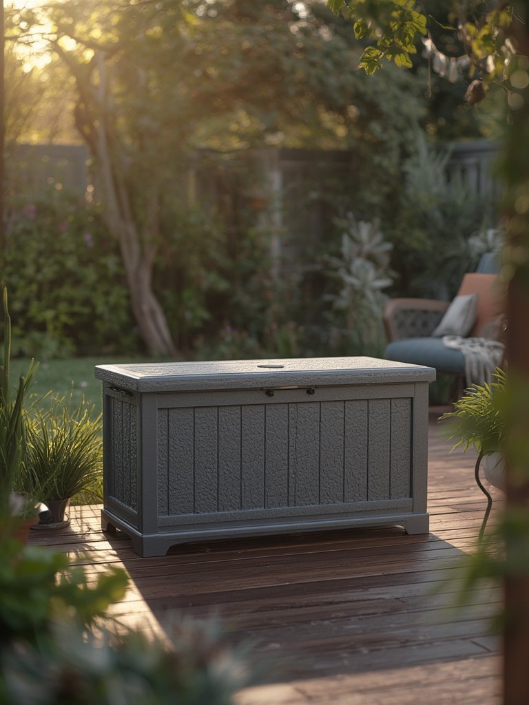 outdoor storage box details