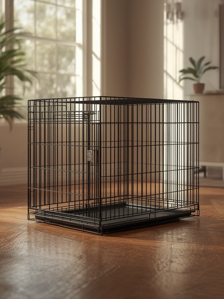 24-inch dog crate details