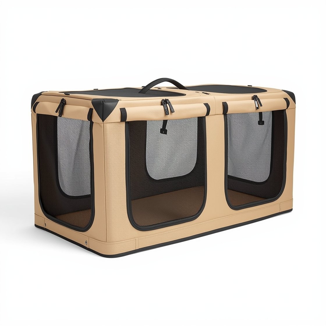 K&H Pet Products Enclosed Dog Car Seat in a vehicle