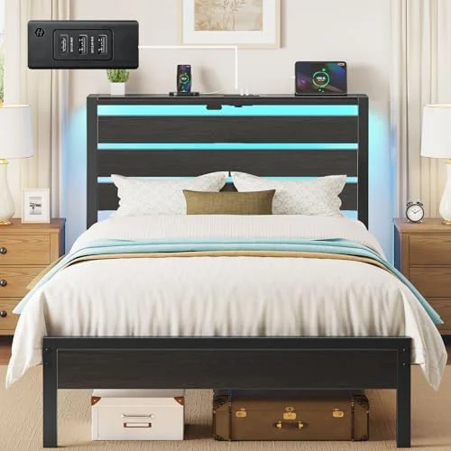Twin Size LED Bed Frame with USB Charging: 7 Ultimate Solutions for Best Bedroom Comfort 1 image 14 AllThingsReviews