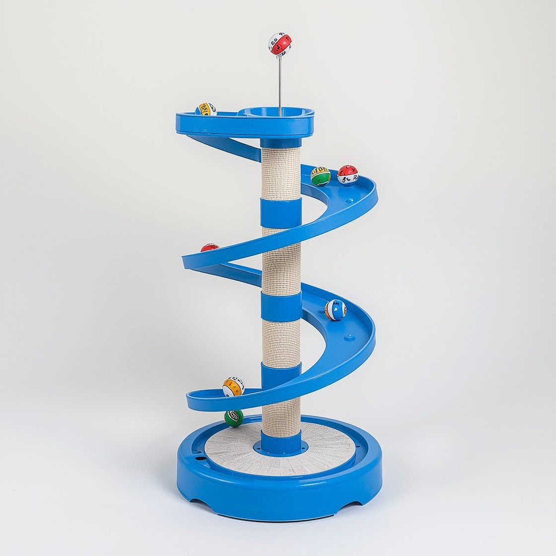 interactive cat track toy