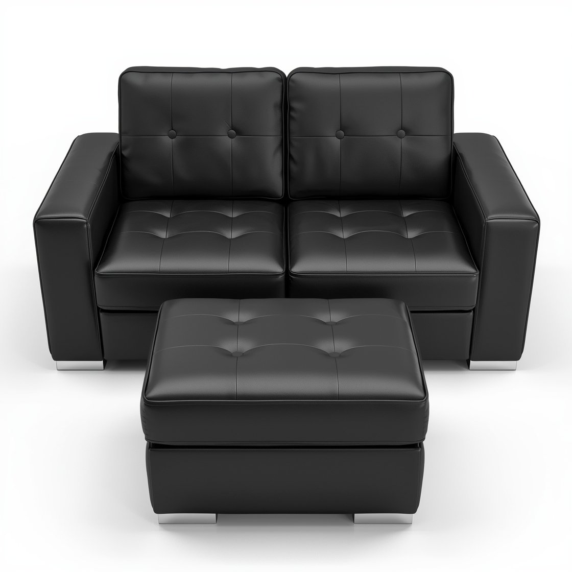 kids couch with footstool
