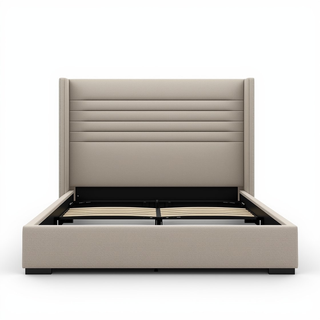 queen size lift up storage bed